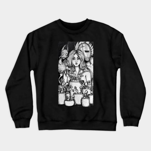 My Demons Crewneck Sweatshirt by nannonthehermit